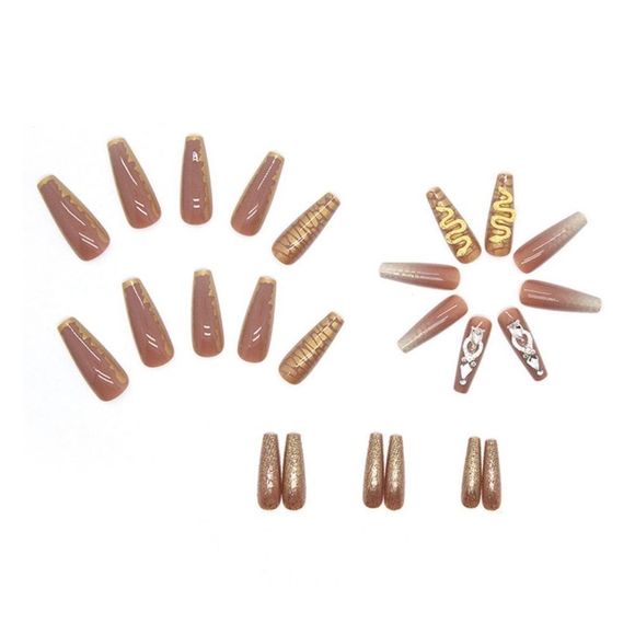 24pcs Luxury Press-on nails - Picture 9 of 11